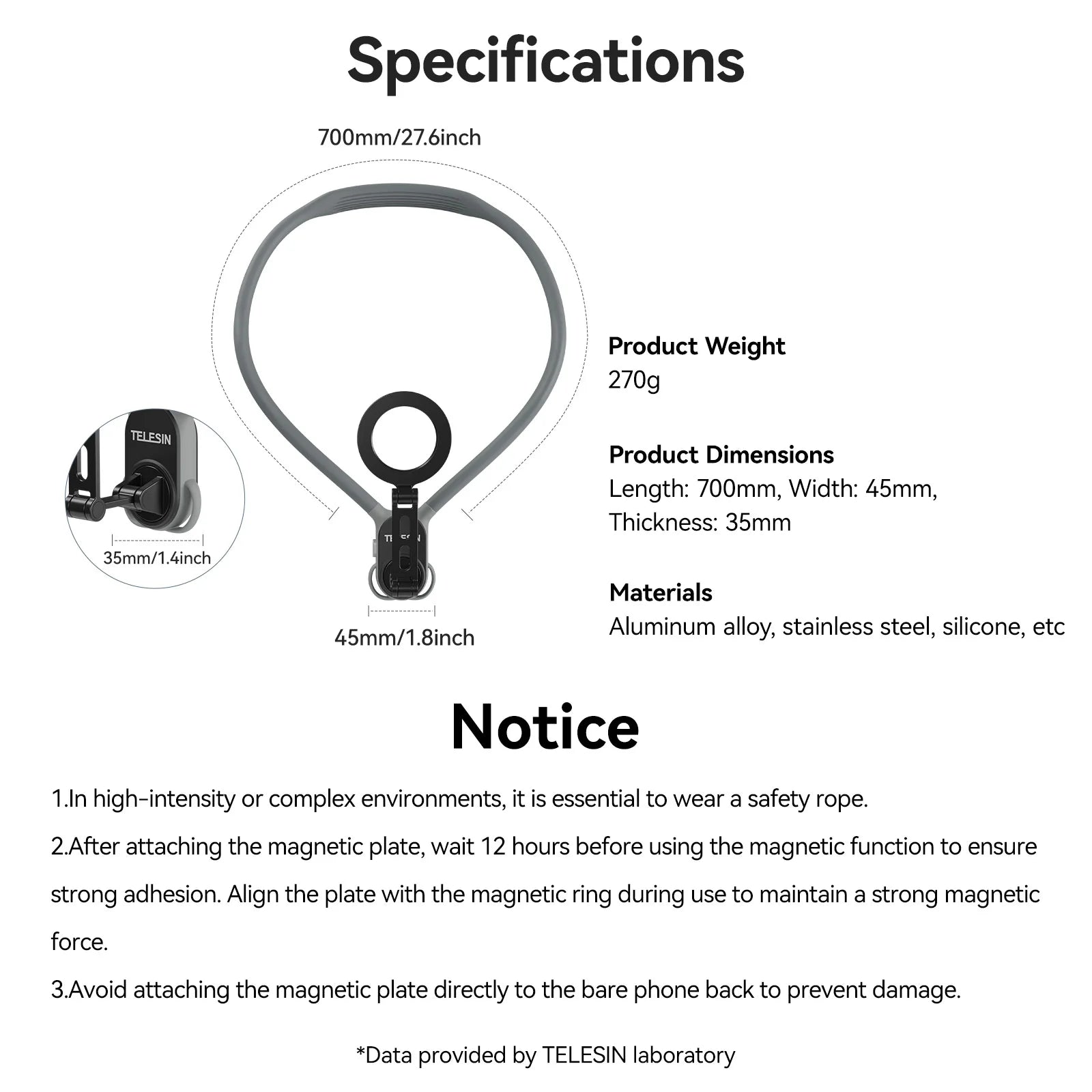 MagMount Neck Holder