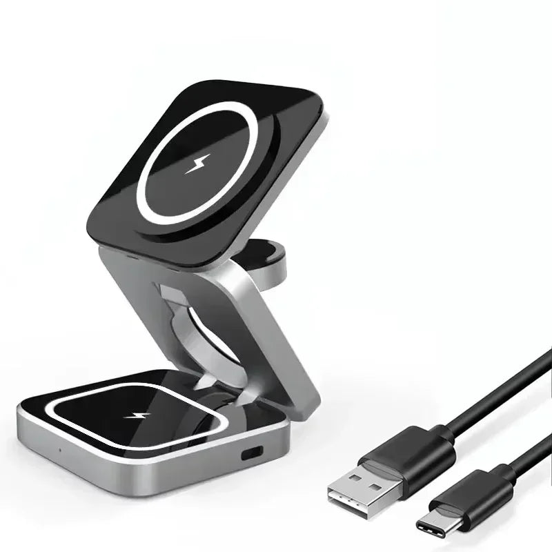 MagFold 3-in-1 Wireless foldable Charger