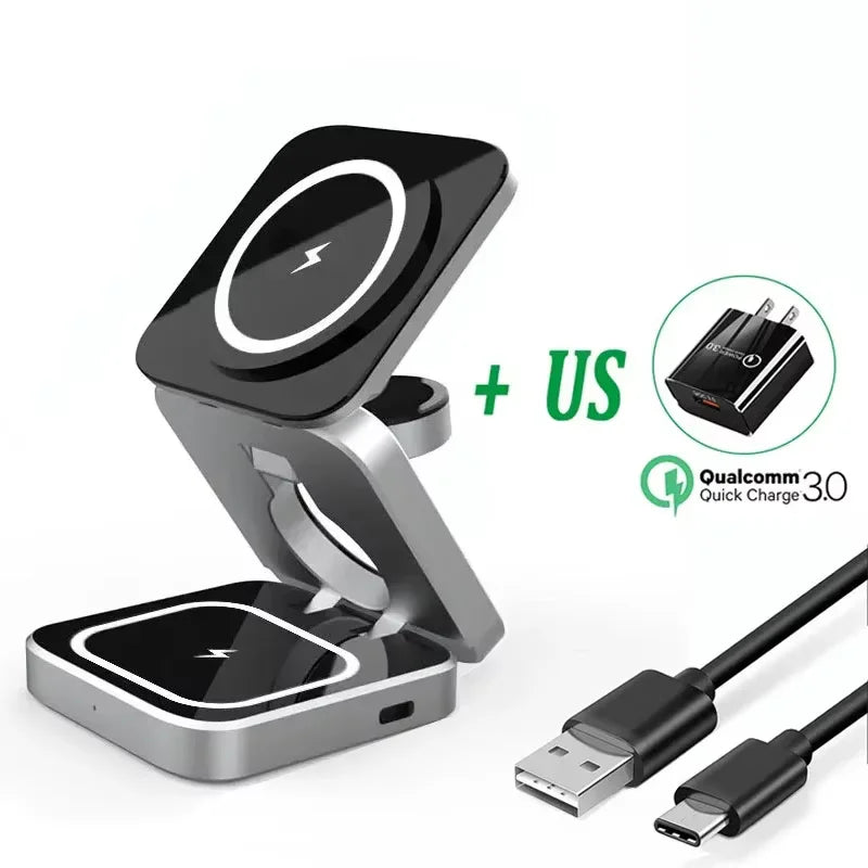 MagFold 3-in-1 Wireless foldable Charger